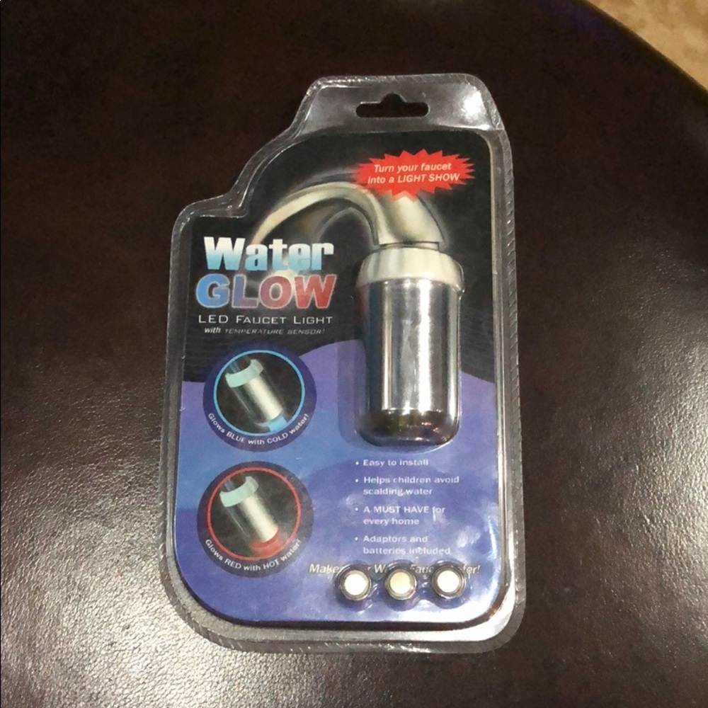 Water Glow Faucet Light